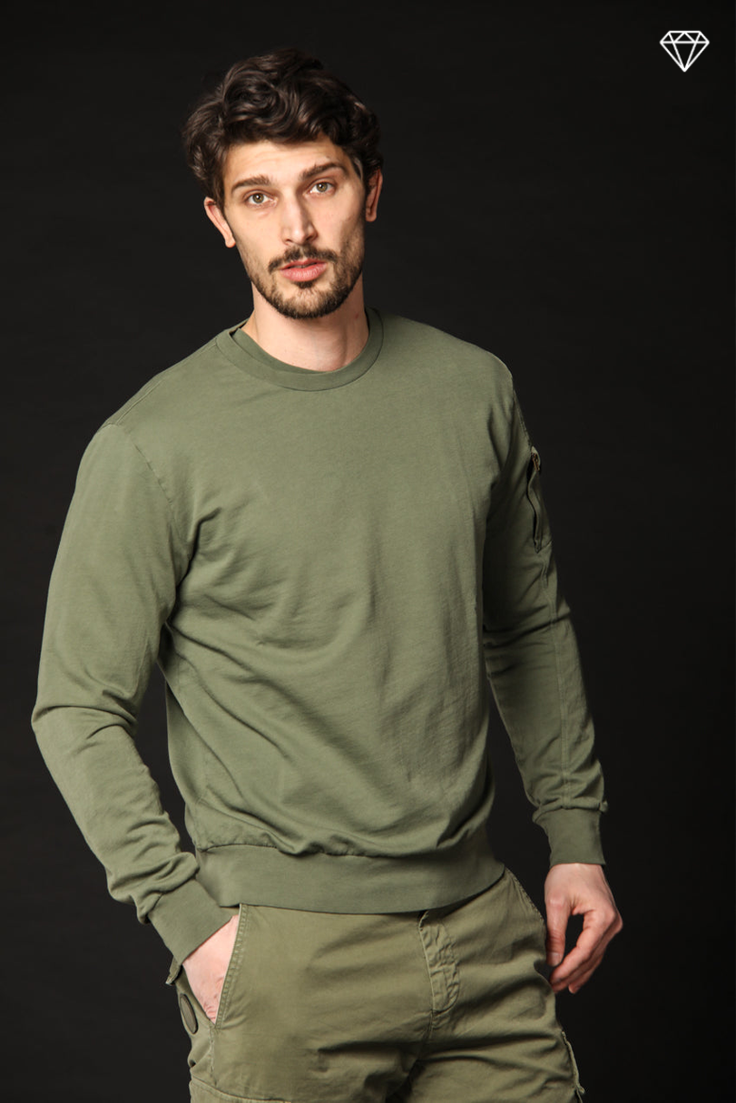 Marlon sudadera hombre en algodón logo edition ①
