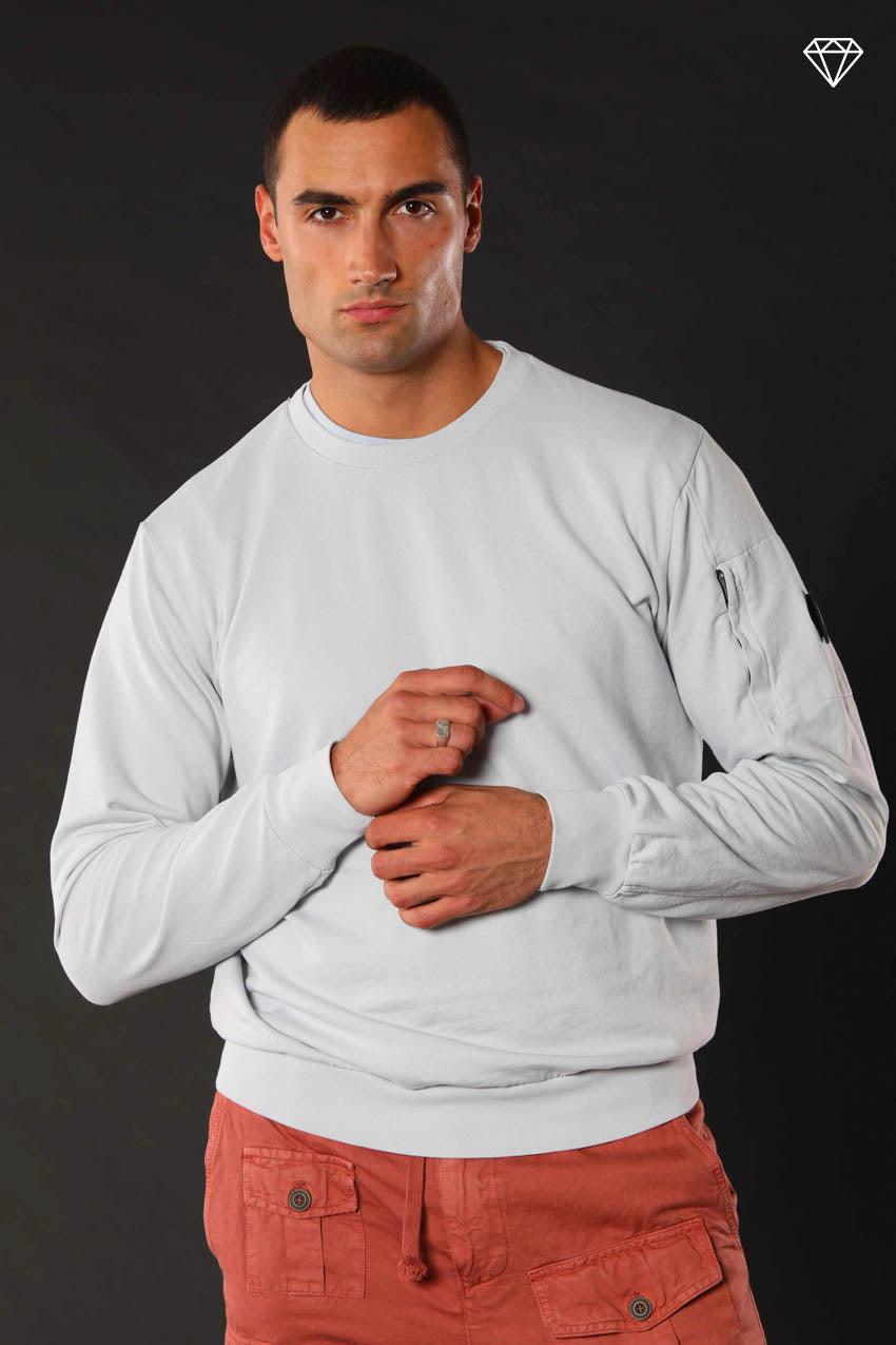 Marlon felpa uomo in coton logo edition ①