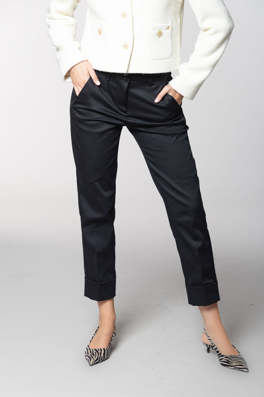 New York Carrot pantalón chino mujer en gabardina carrot fit