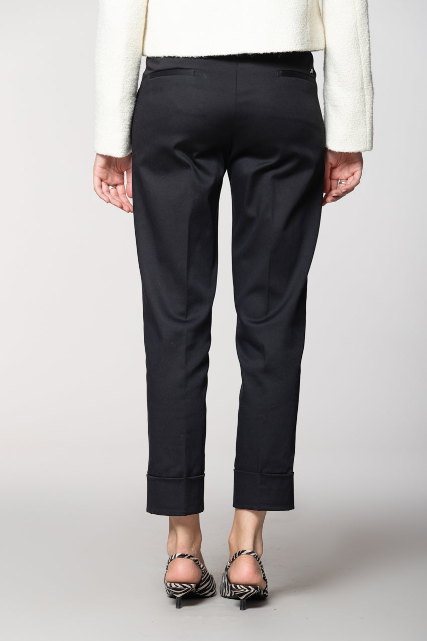 New York Carrot pantalón chino mujer en gabardina carrot fit