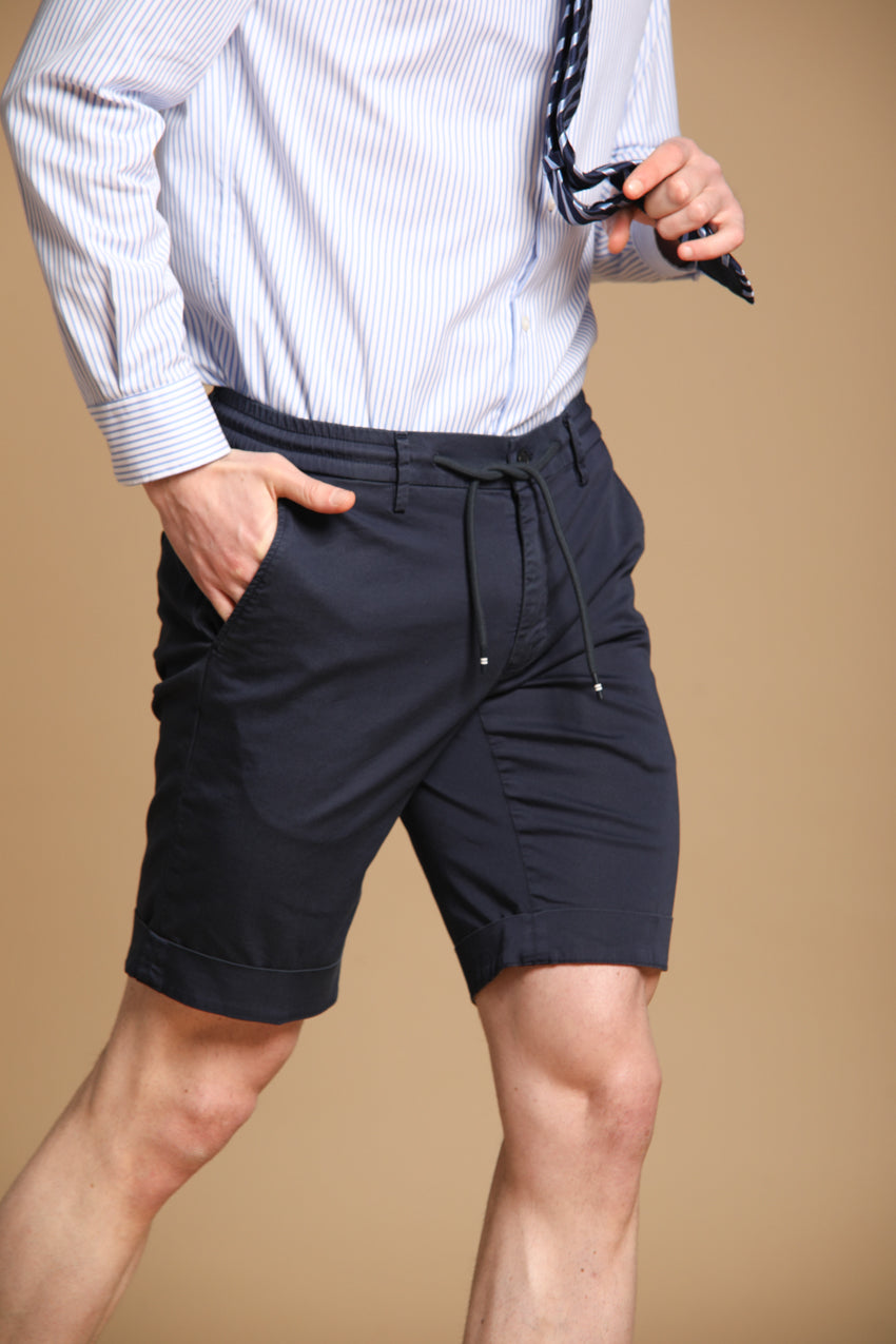 Milano Jogger Travel bermuda schino jogger hombre en satén técnico