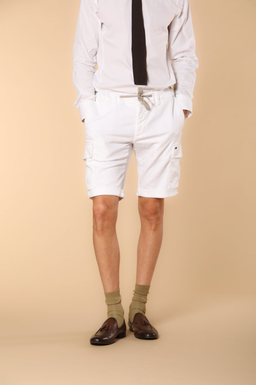 Chile Golf bermuda cargo jogger hombre en jersey stretch slim fit