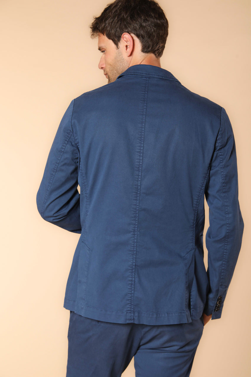 Da Vinci Summer blazer Hombre en algodón y tencel