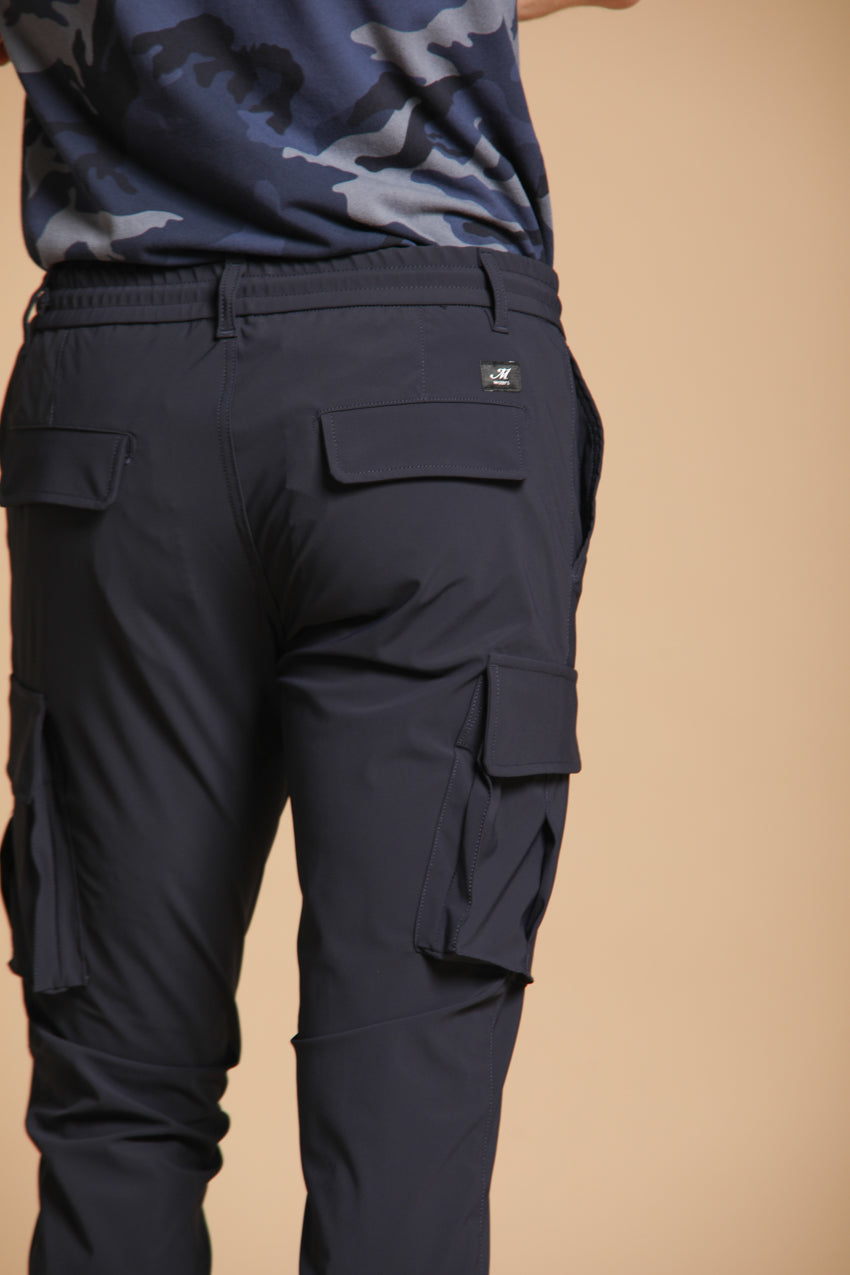 Chile Jogger pantalón cargo hombre en jersey supertécnico extra slim fit