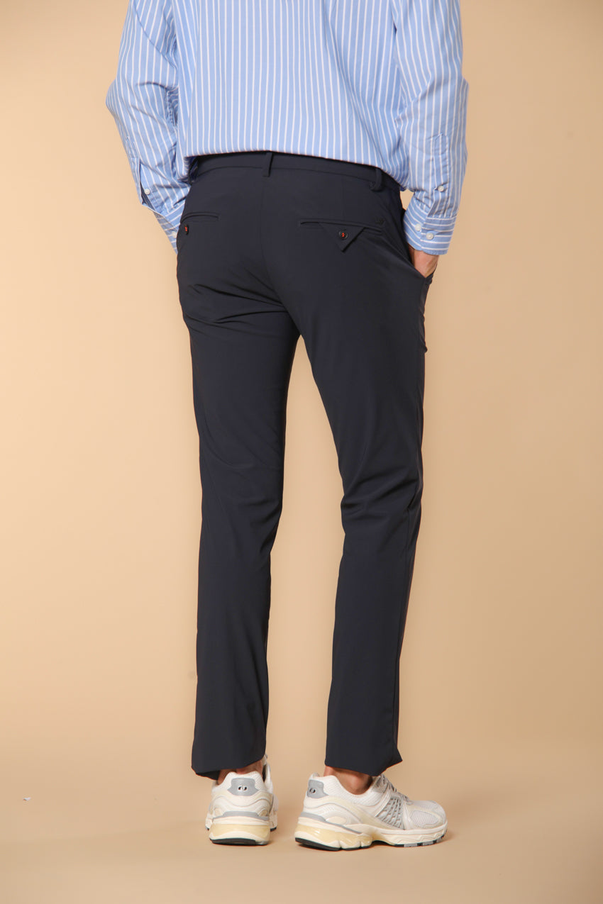 Milano Dynamic pantalone chino jogger uomo in jersey super tecnico extra slim fit