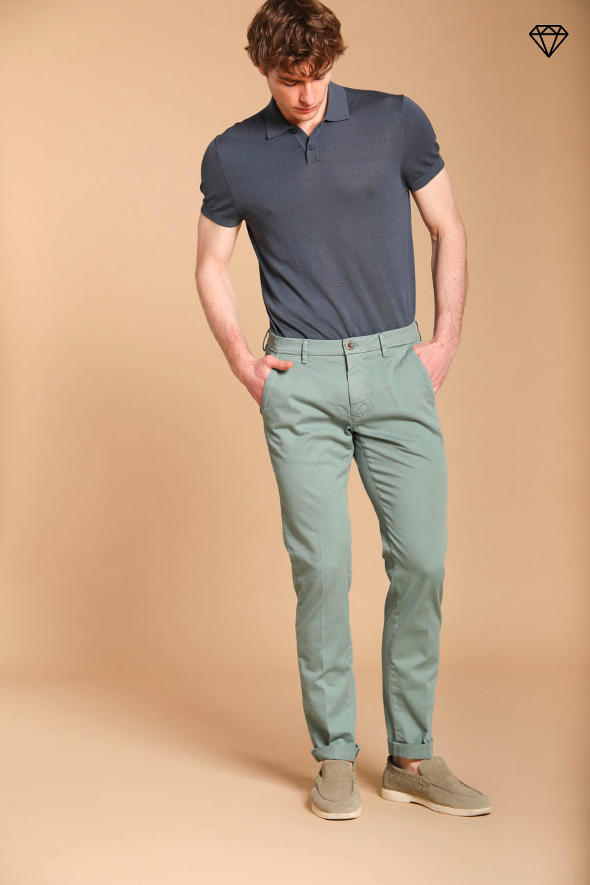Chino Uomo Pantaloni Chino Grigio Pantalone Chino Grigio Antracite
