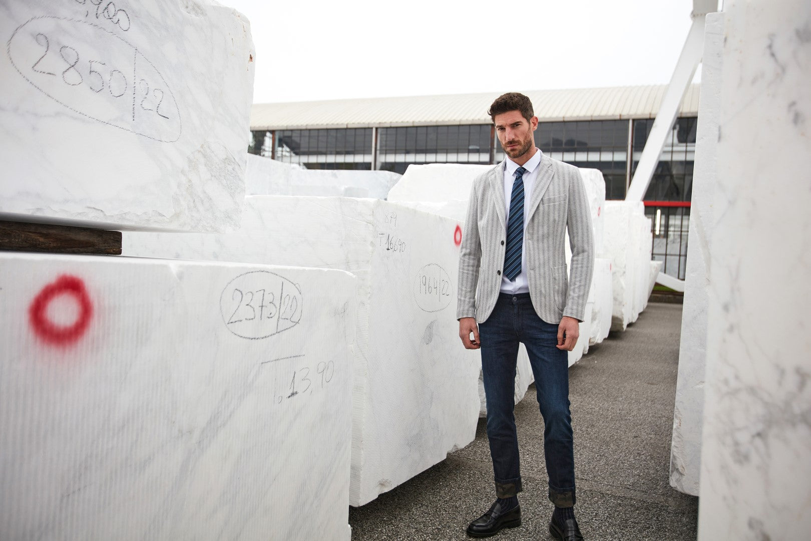 blazer uomo modello da vinci di mason's