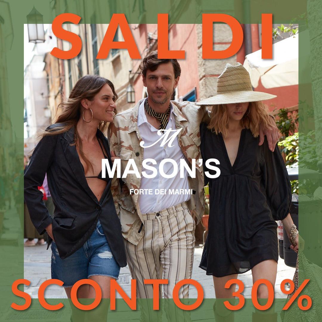 Saldi primavera estate Mason's: l'eleganza in crociera a prezzi scontati - Mason's