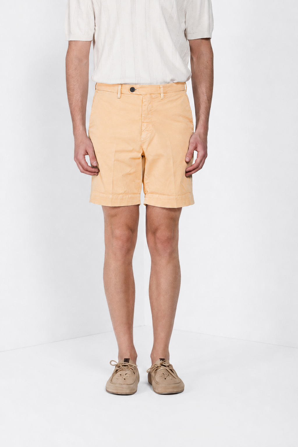 Boston delamere bermuda chino homme en twill stretch relaxed fit