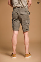 Chile bermuda cargo homme en coton imprimé camouflage slim fit ①