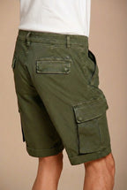 Chile Herren Cargo Bermuda aus Stretch Satin slim fit ①