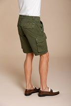 Chile Herren Cargo Bermuda aus Stretch Satin slim fit ①