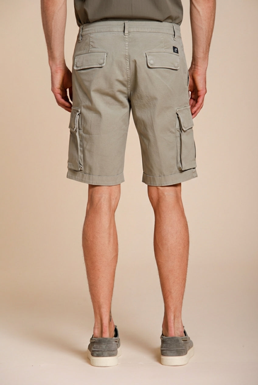 Chile Herren Cargo Bermuda aus Stretch-Satin slim fit ①