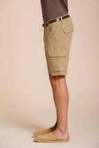 Chile Herren Cargo Bermuda aus Stretch-Satin slim fit ①