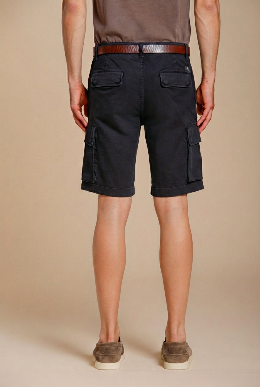 Chile Herren Cargo Bermuda aus Stretch-Satin slim fit ①