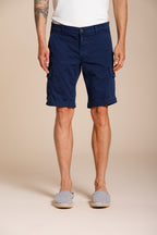 Chile Herren Cargo Bermuda aus Stretch-Satin slim fit ①