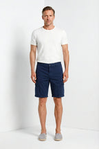 Chile men's cargo bermuda satin stretch slim fit ①