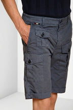 George Coolpocket bermuda cargo uomo in gabardina stretch logo edition carrot fit ①