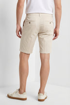 John Coolkhinos bermuda chino homme en coton pima logo edition carrot fit ①