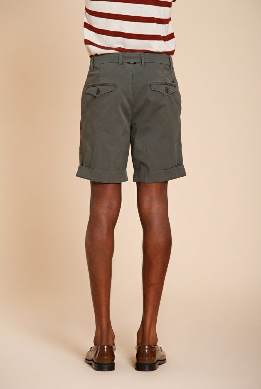 Chinos bermuda chino hombre en twill ligero stretch relaxed fit