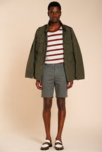 Chinos bermuda chino hombre en twill ligero stretch relaxed fit