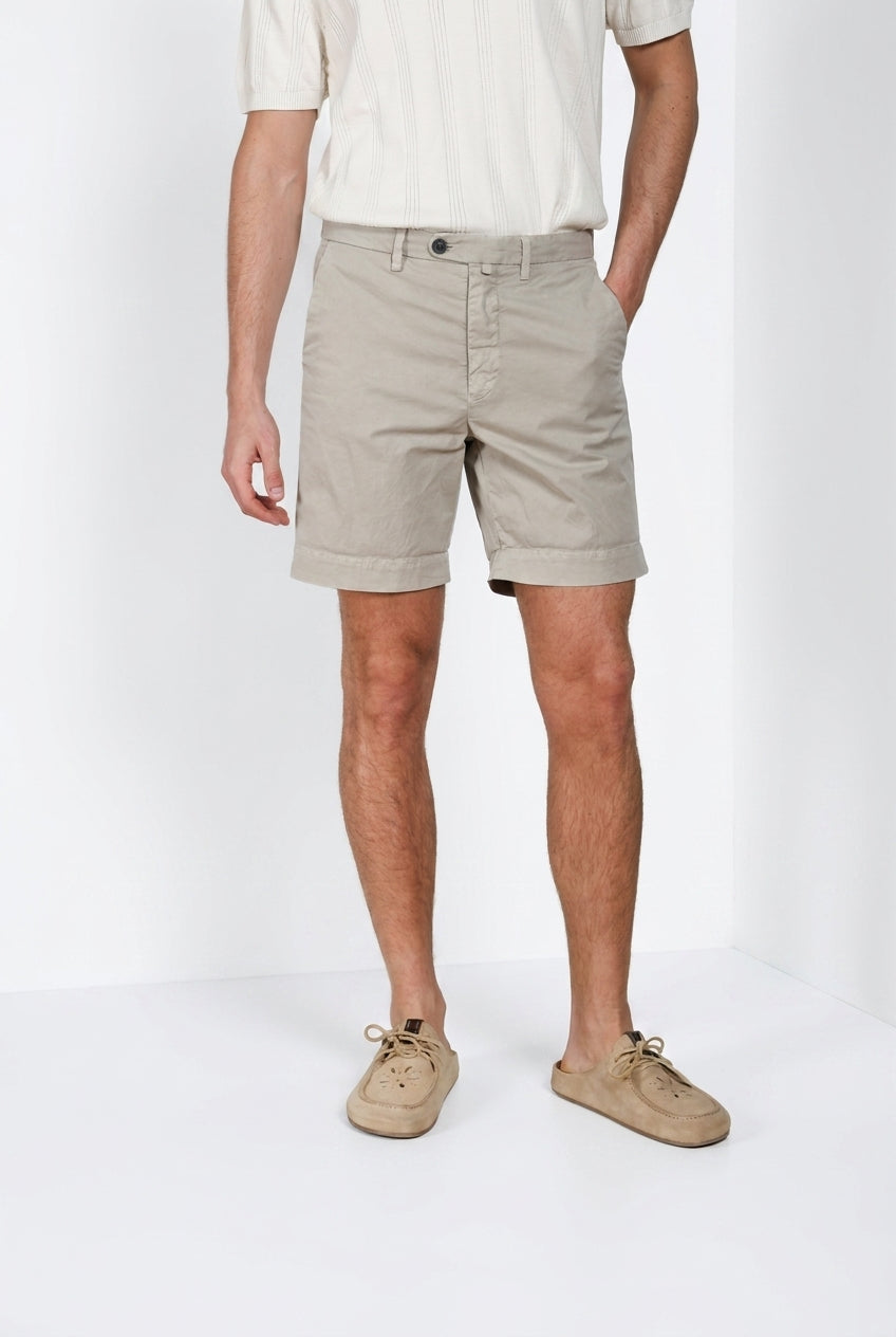 Boston delamere bermuda chino hombre en twill stretch relaxed fit