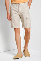 Cargo M74 men's cargo bermuda in stretch gabardine relaxed fit