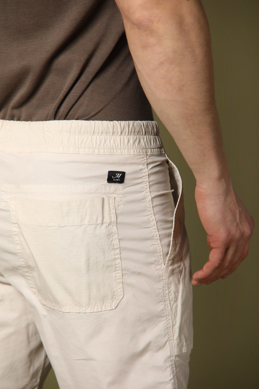 Bild 4 von Herren Chino-Bermuda Modell Taormina Summer, in Stuck, Regular Fit von Mason's