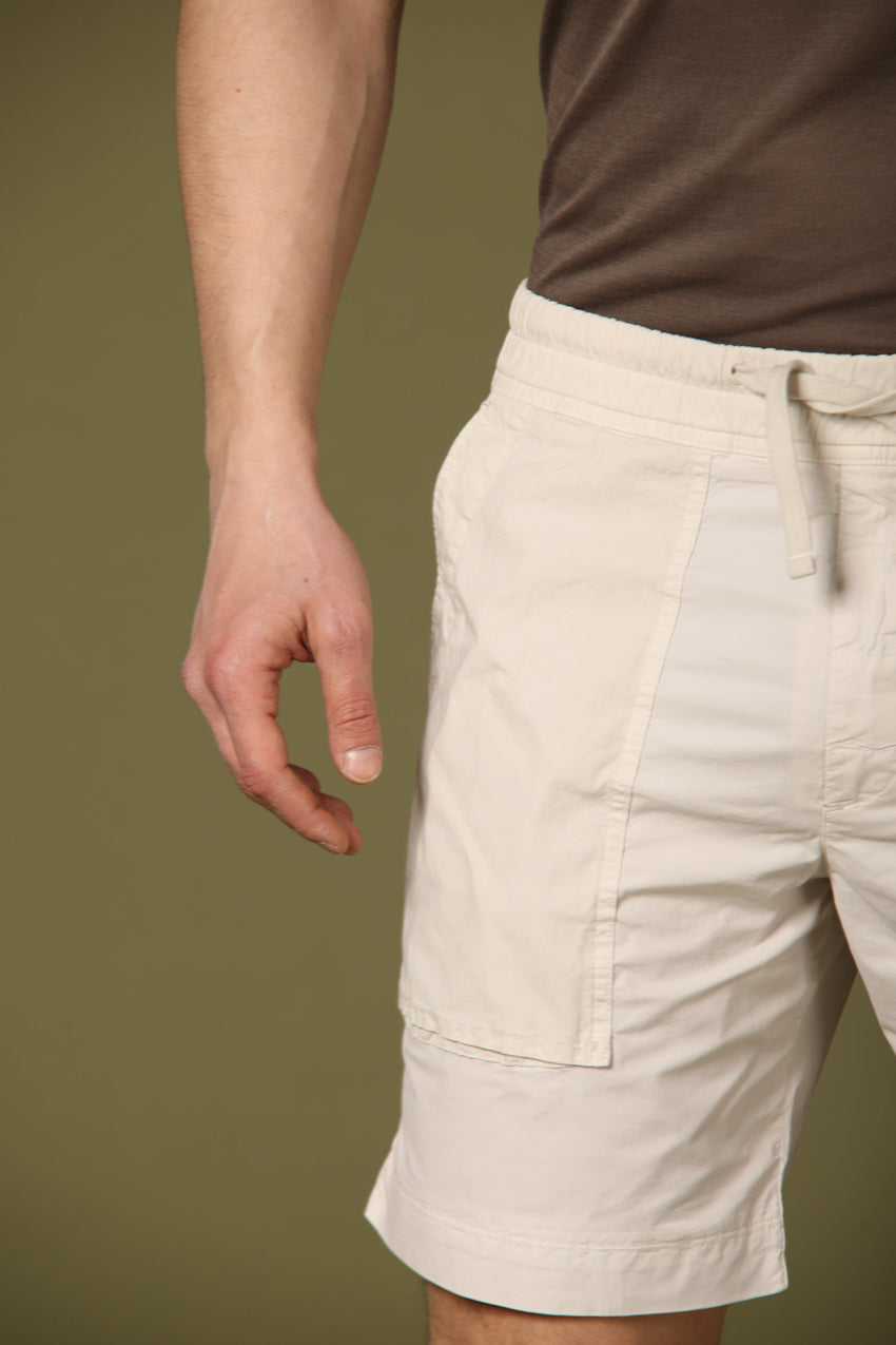 Bild 3 von Herren Chino-Bermuda Modell Taormina Summer, in Stuck, Regular Fit von Mason's