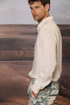 Torino long-sleeve men's shirt in tencel