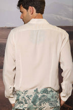 Torino long-sleeve men's shirt in tencel