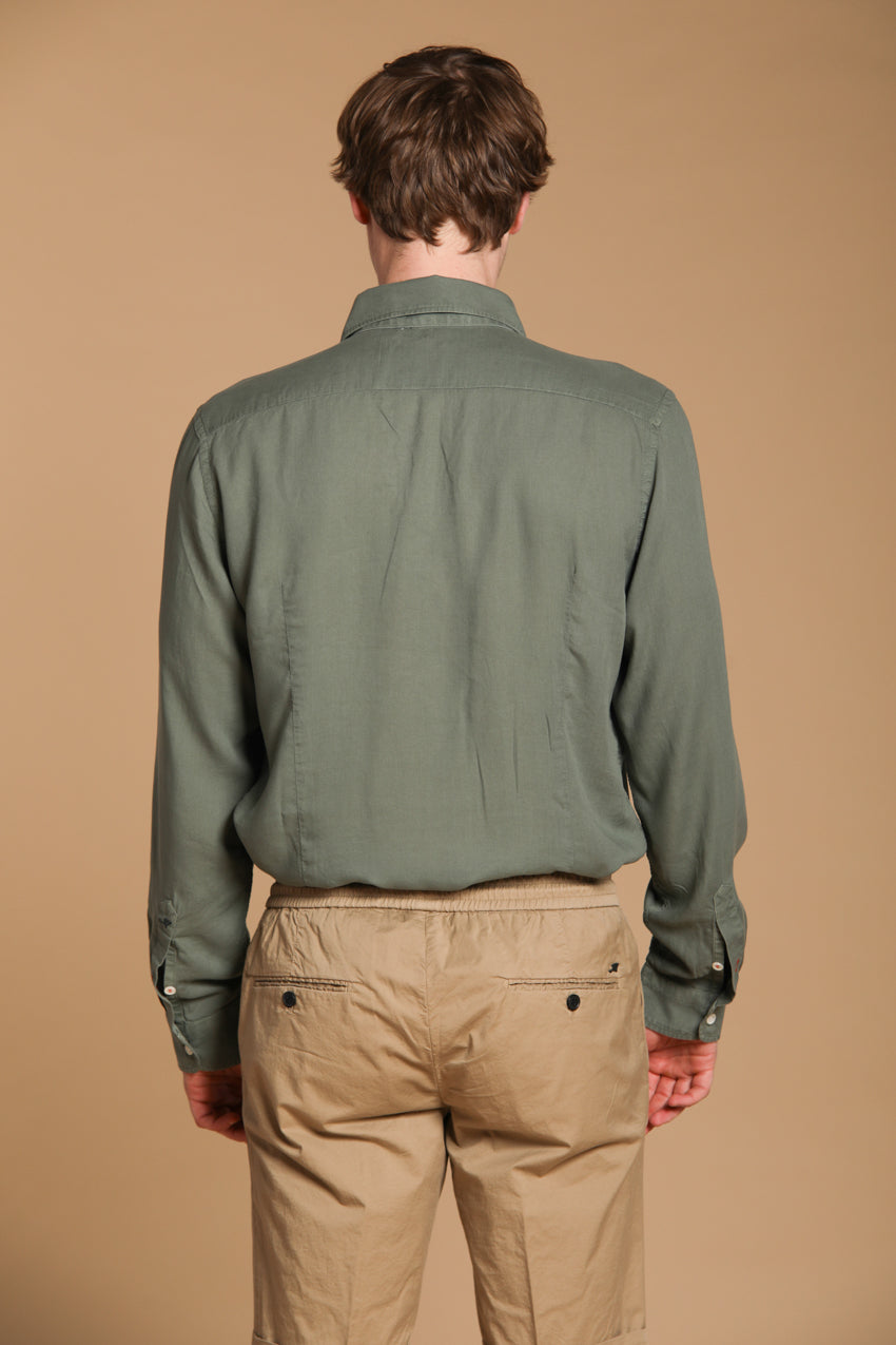 Torino long-sleeve men's shirt in tencel