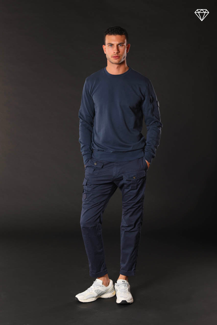 Marlon men's sweatshirt in cotton logo edition ①