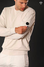 Marlon men's sweatshirt in cotton logo edition ①