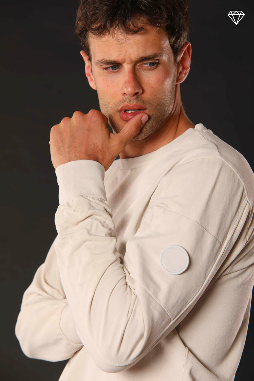 Marlon men's sweatshirt in cotton logo edition ①