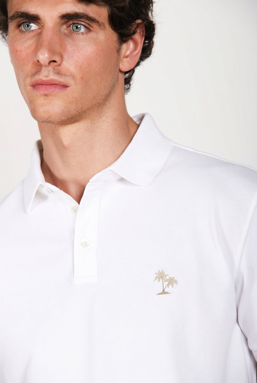 Leopardi polo homme en piqué ①