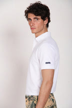 Leopardi men's polo shirt in piquet ①