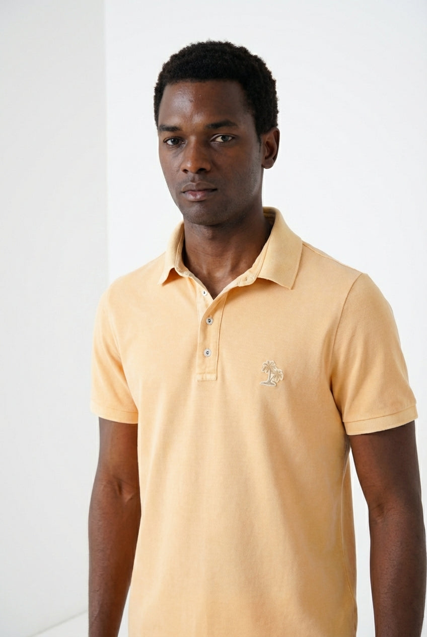 Leopardi delamere polo uomo in piquet