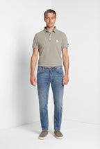 Leopardi delamere polo uomo in piquet