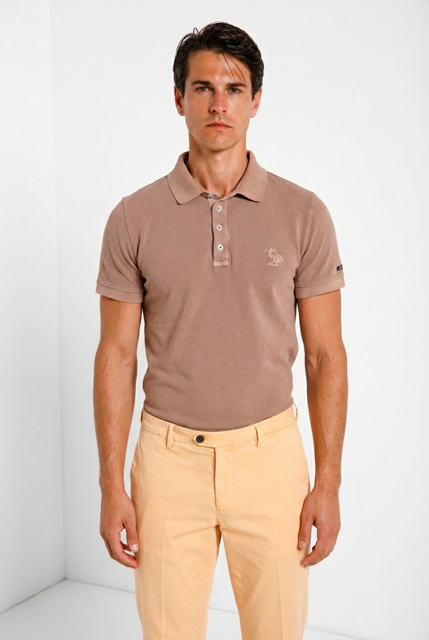 Leopardi delamere polo homme en piqué