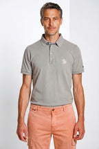 Leopardi delamere men's polo shirt in piquet