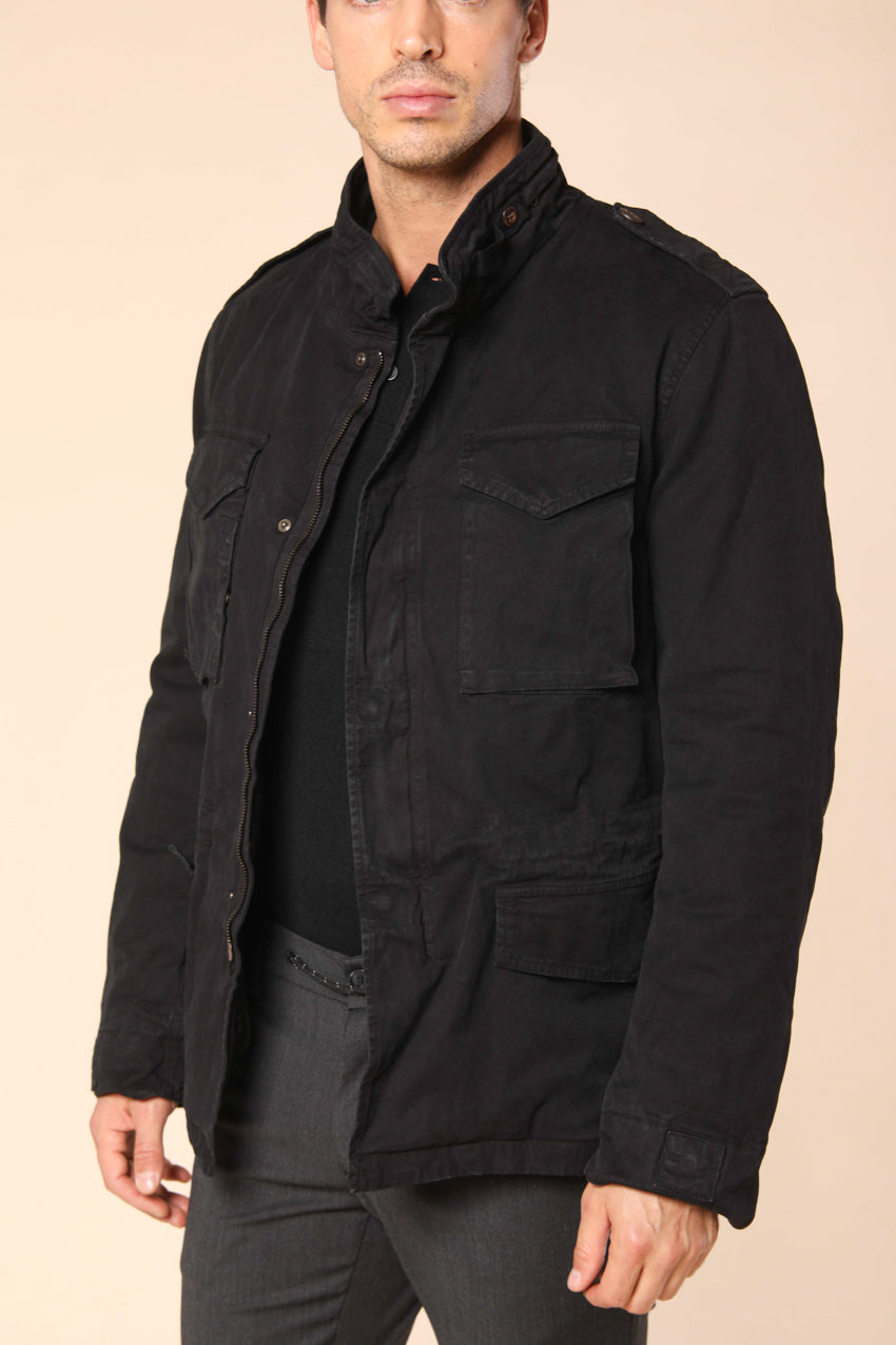 Field Jacket M74 men's in stretch cotton slim fit