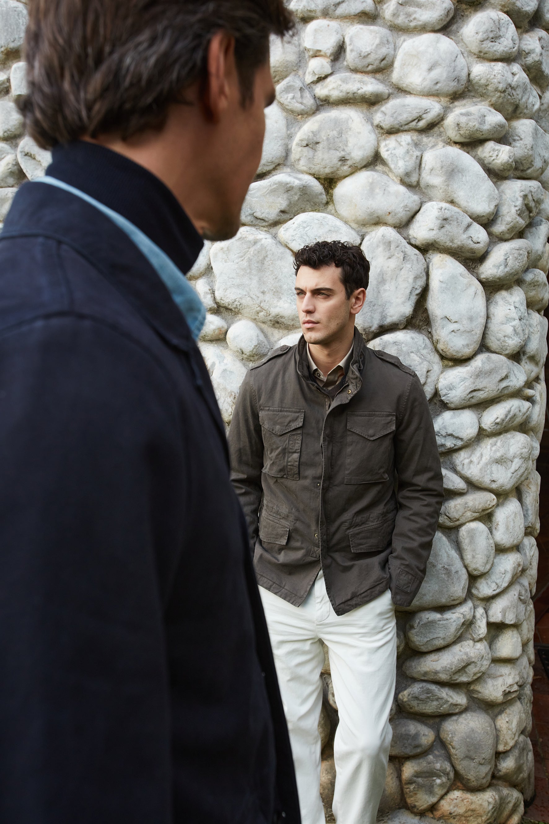 Field Jacket M74 men's stretch cotton