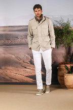 Field Jacket M74 Men in oxford canvas 