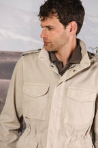 Field Jacket M74 Men in oxford canvas 