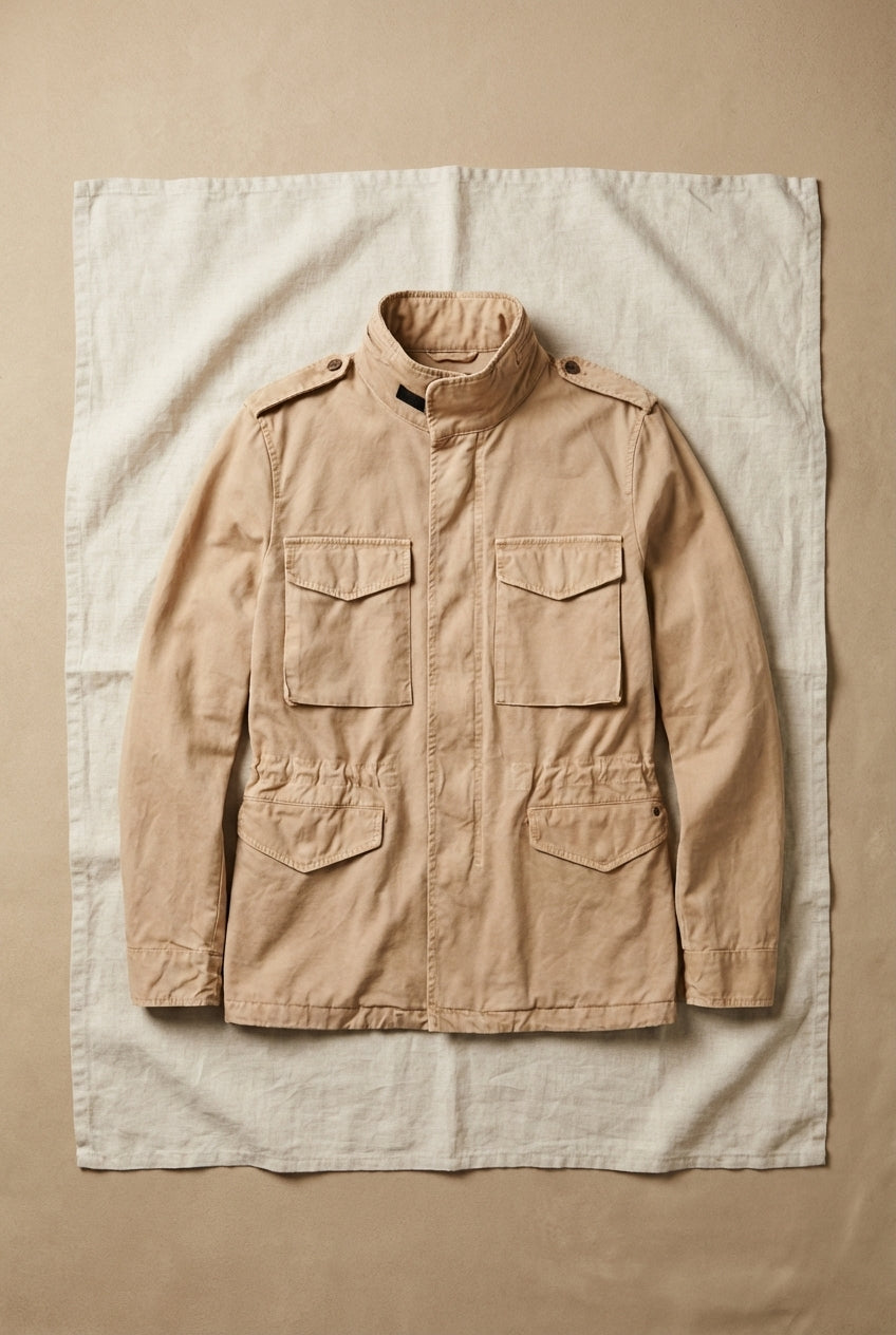 Field men's Jacket M74 in oxford canvas ①