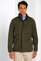 Field Jacket M74 Chaqueta hombre en lona oxford ①