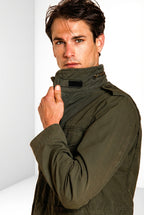Field Jacket M74 Chaqueta hombre en lona oxford ①