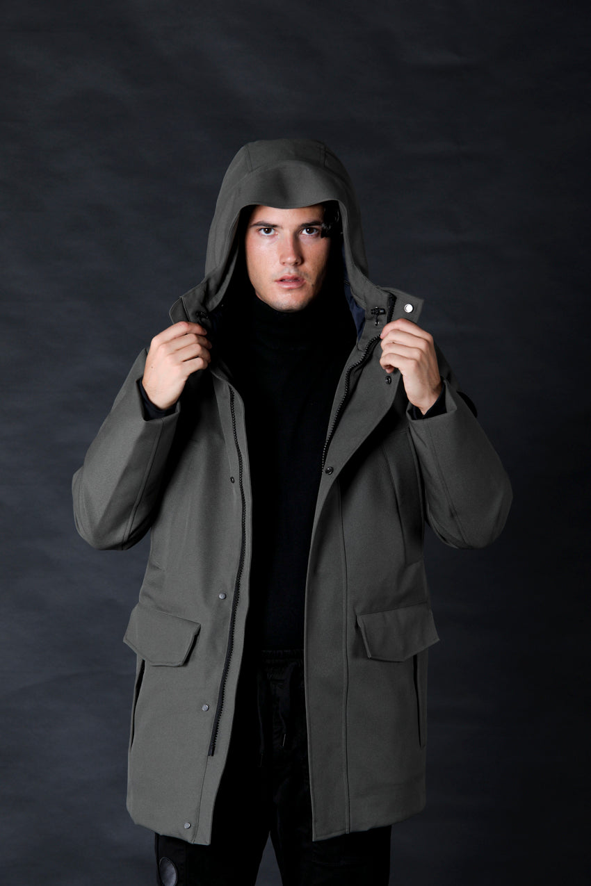 Salt Lake Herren-Nylonparka  limited edition regular Fit ①