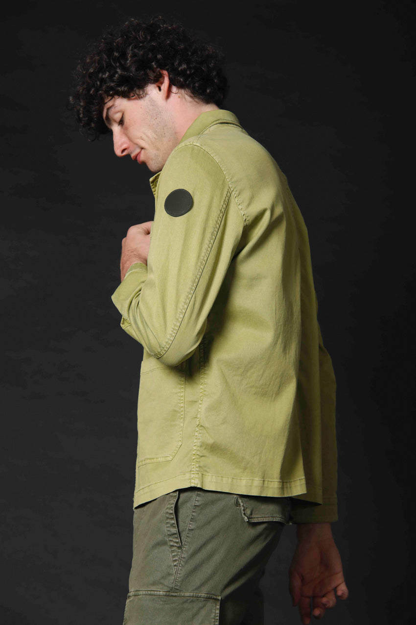 M74 Work Jacket men's field jacket logo edition in cotton and tencel ①